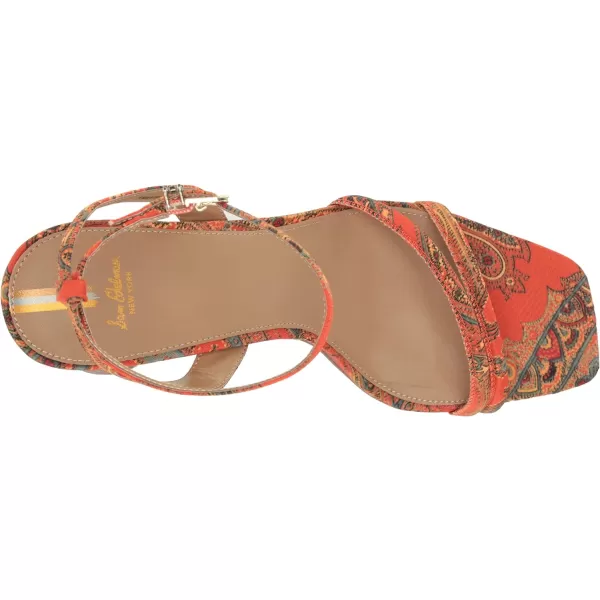 Sam Edelman Womens Kia SandalOrange Poppy