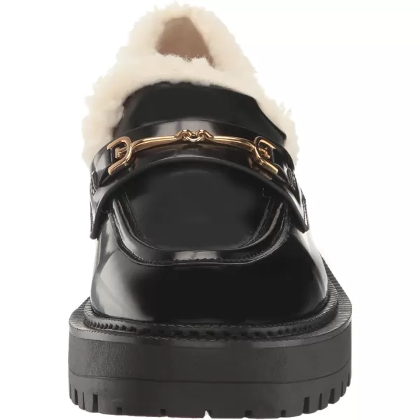 Sam Edelman Womens Laurs LoaferBlackIvory Cozy