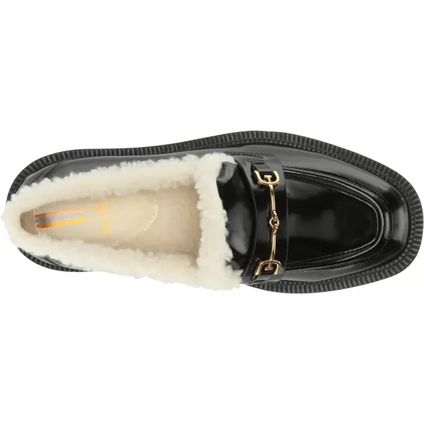 Sam Edelman Womens Laurs LoaferBlackIvory Cozy