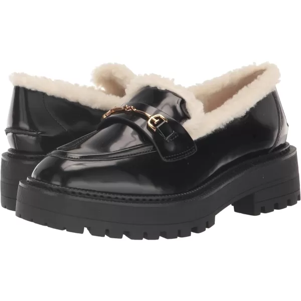 Sam Edelman Womens Laurs LoaferBlackIvory Cozy