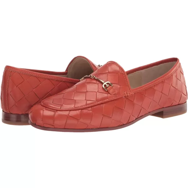 Sam Edelman Womens Loraine LoaferCanyon Orange Woven