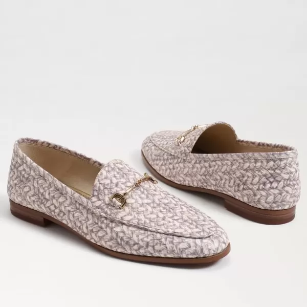 Sam Edelman Womens Loraine LoaferModern IvoryCroco Embos Lea