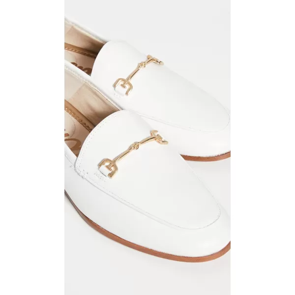 Sam Edelman Womens Loraine LoaferWhite Leather