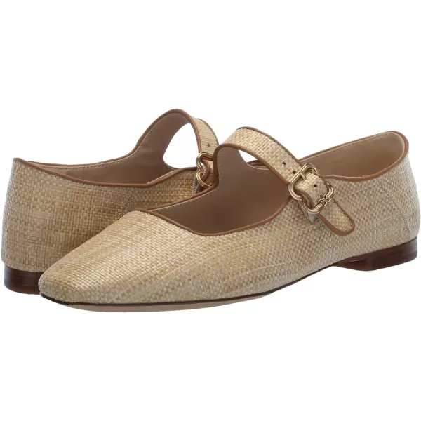 Sam Edelman Womens Michaela Mary Jane FlatBleached Beechwood