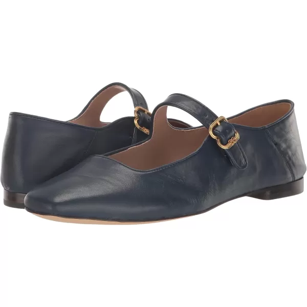 Sam Edelman Womens Michaela Mary Jane FlatHudson Navy