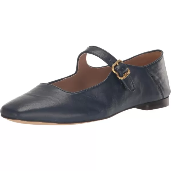 Sam Edelman Womens Michaela Mary Jane FlatHudson Navy