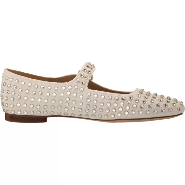 Sam Edelman Womens Michaela Mary Jane FlatModern Ivory Gem