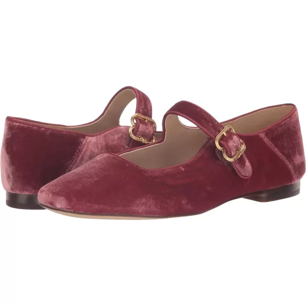 Sam Edelman Womens Michaela Mary Jane FlatRaspberry Mauve