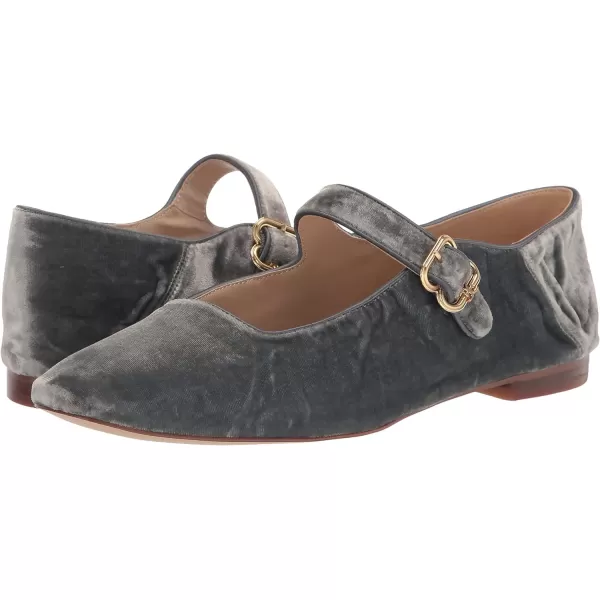 Sam Edelman Womens Michaela Mary Jane FlatSmokey Blue