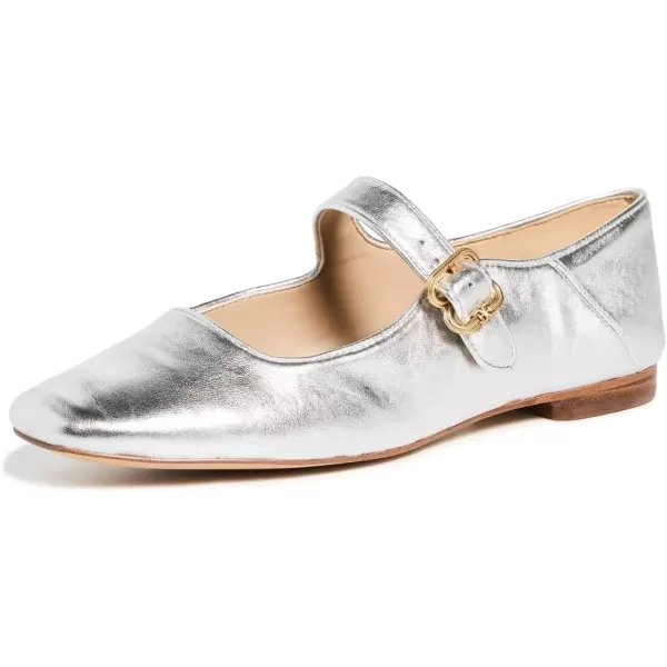 Sam Edelman Womens Michaela Mary Jane Flats Soft Silver 65 Medium USSam Edelman Womens Michaela Mary Jane Flats Soft Silver 65 Medium US