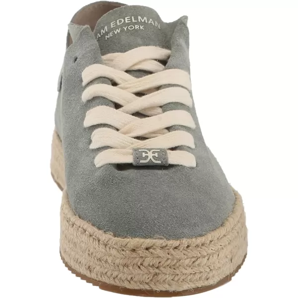 Sam Edelman Womens Poppy Jute SneakerSky Grey