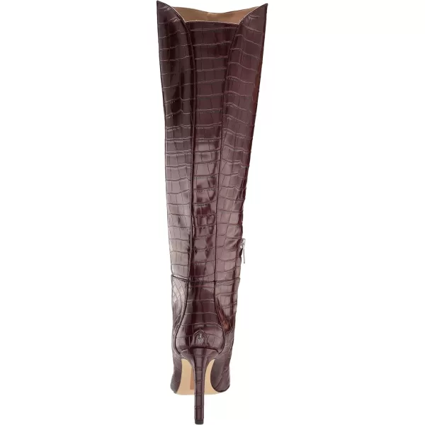 Sam Edelman Womens Shauna Knee High BootPort Wine