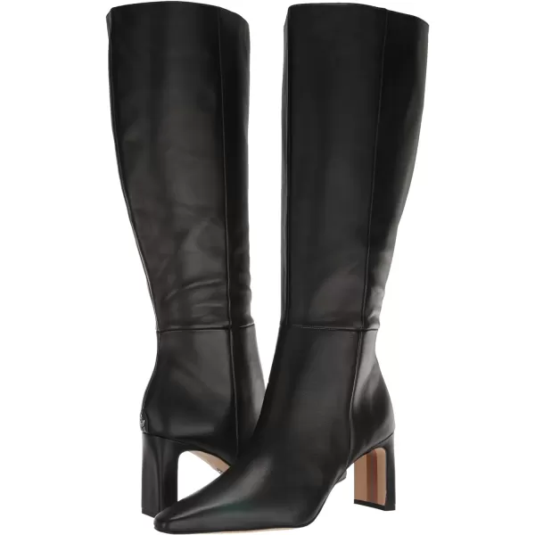 Sam Edelman Womens Sylvia Knee High BootBlack Leather Athletic Calf