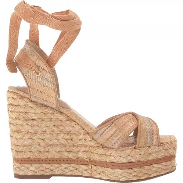 Sam Edelman Womens Vaughn Wedge SandalNatural Multi