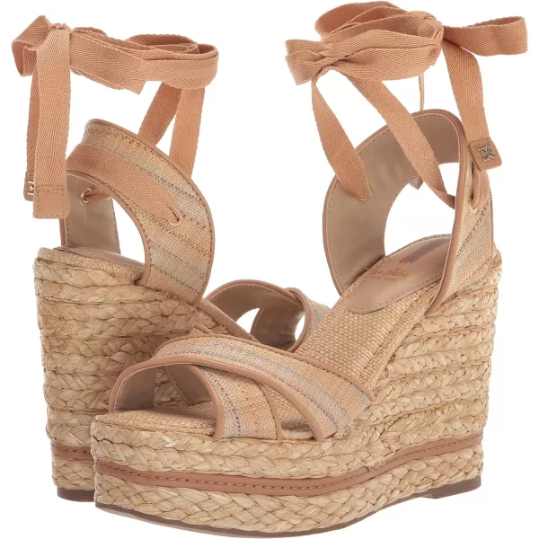 Sam Edelman Womens Vaughn Wedge SandalNatural Multi