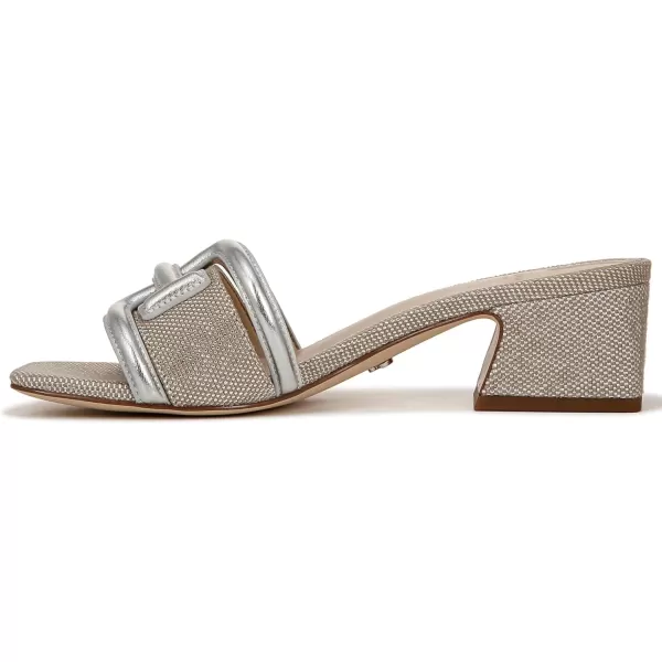 Sam Edelman Womens Waylon Heeled SandalSilver