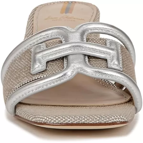 Sam Edelman Womens Waylon Heeled SandalSilver