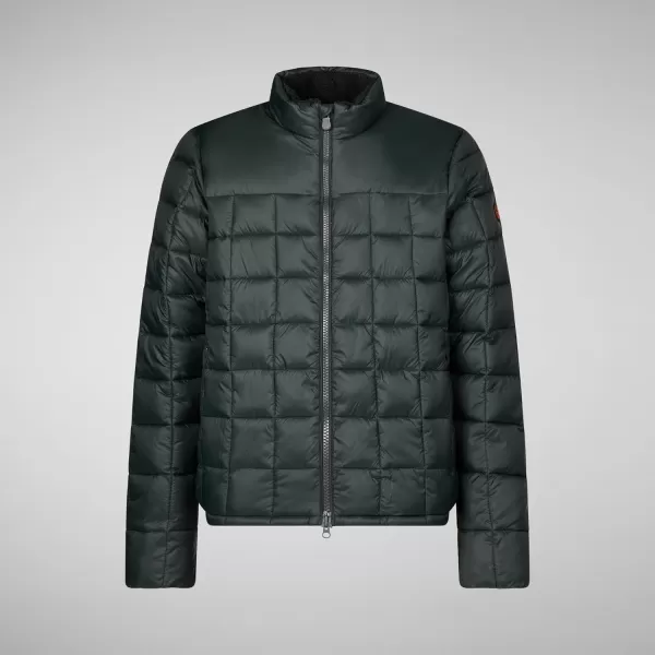 Save The Duck Mens Stalis JacketGreen Black