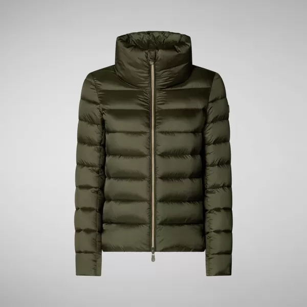 Save The Duck Womens Elsie JacketPine Green