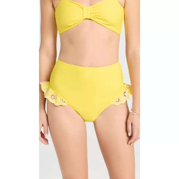 Sea Womens Arabella Emb Bikini BottomsYellow