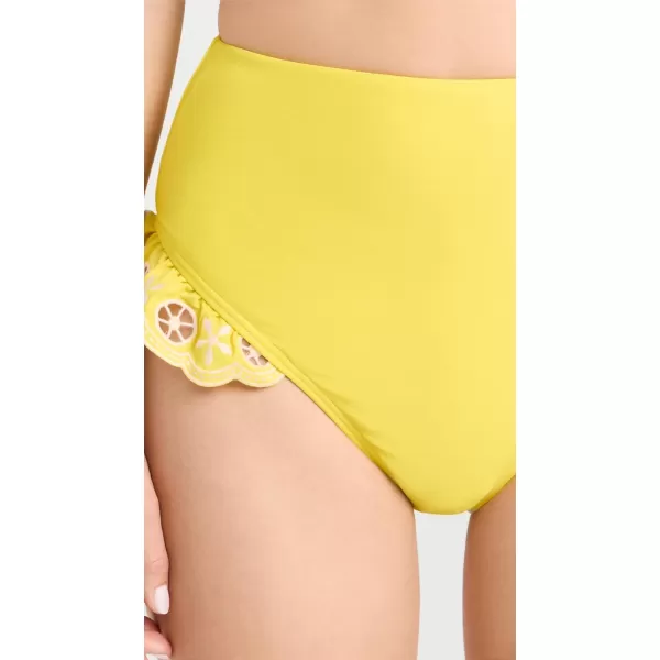 Sea Womens Arabella Emb Bikini BottomsYellow