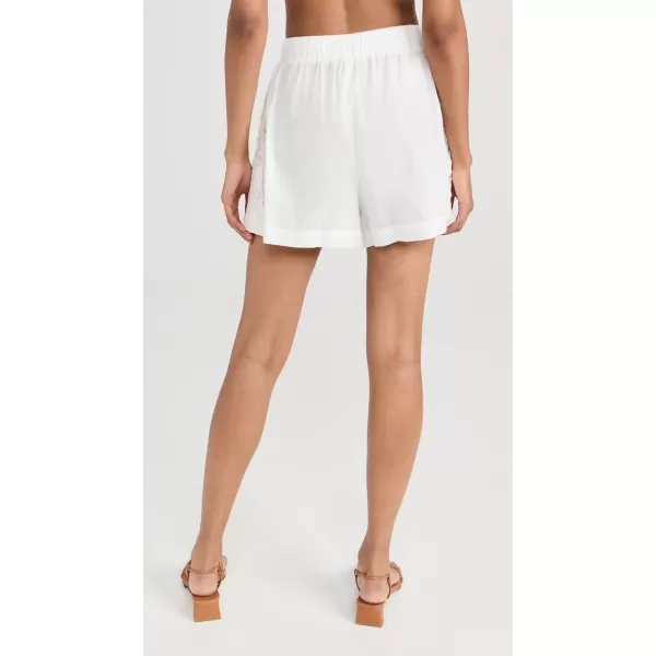 Sea Womens Arabella Emb Swim Coverup ShortsWhite