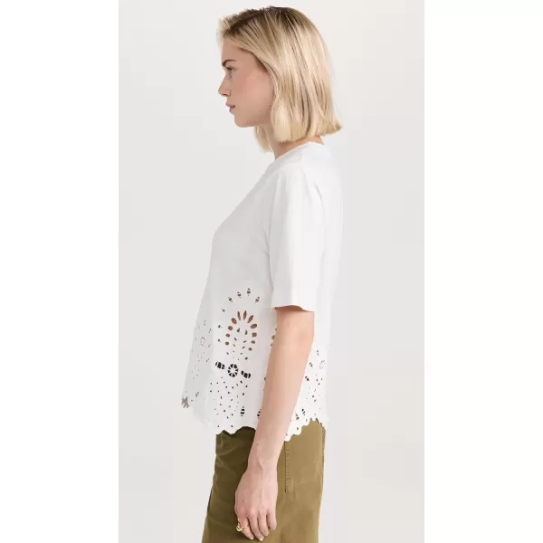 Sea Womens Cassidy Eyelet TShirtWhite