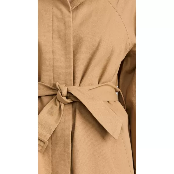 Sea Womens Maeve Eyelet Long Sleeve Trench CoatMulti