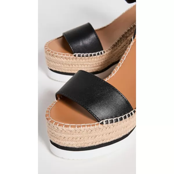 See by Chloe Womens Glyn Wedge EspadrilleBlack