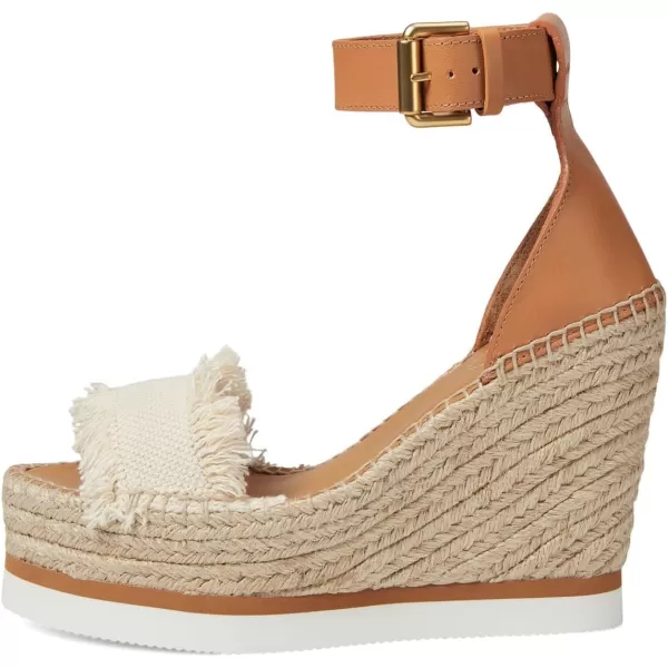 See by Chloe Womens Glyn Wedge EspadrilleNatural