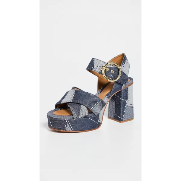 See by Chloe Womens Joei SandalsBlue