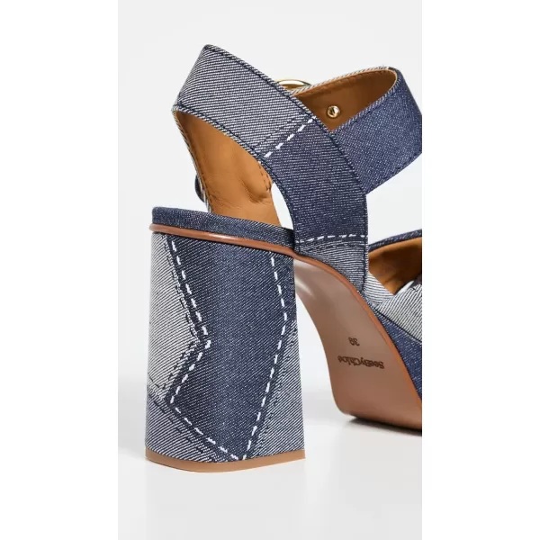 See by Chloe Womens Joei SandalsBlue