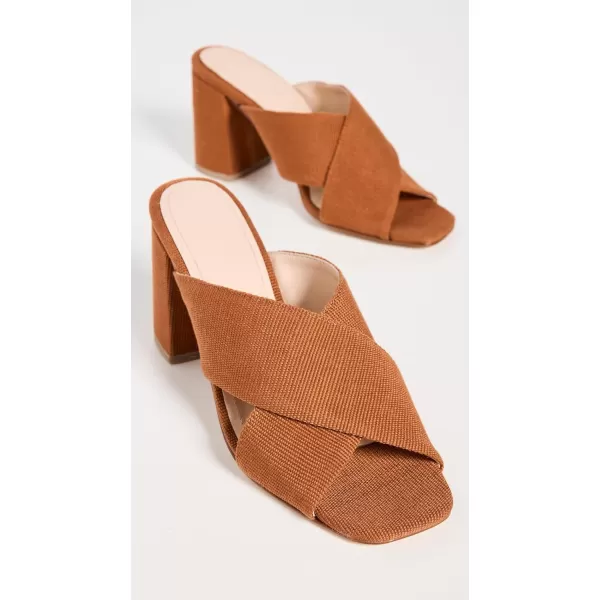 Shekudo Womens Agbo MulesCitrusBurnt Orange