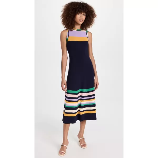 Shoshanna Womens Kourt DressNavy Multi