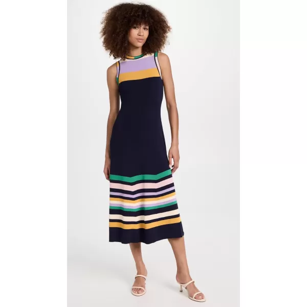 Shoshanna Womens Kourt DressNavy Multi