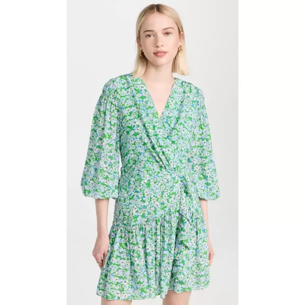 Shoshanna Womens Nicola DressSpring Green Multi