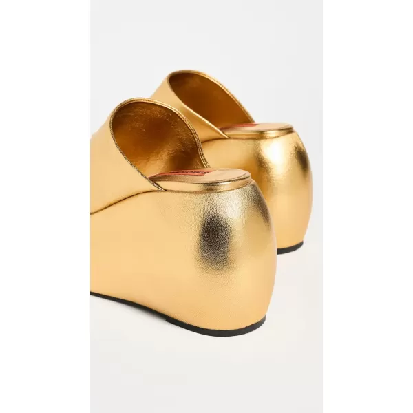 Simon Miller Womens Bubble Wedge SandalsStar Gold