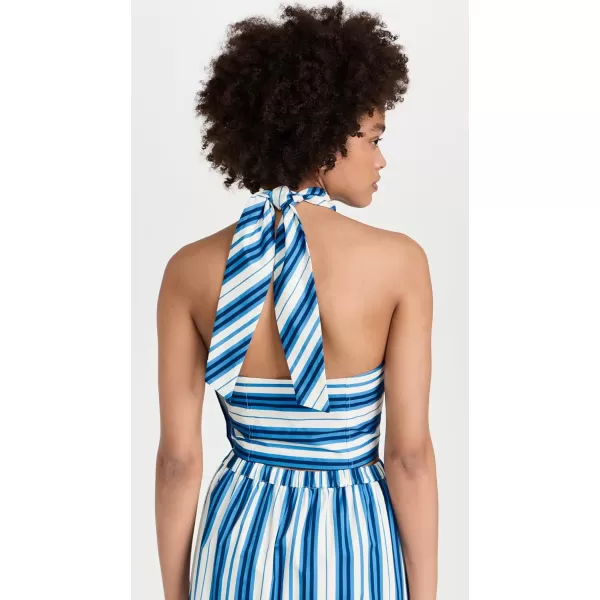 Solid amp Striped Womens The Naomi TopMarina Blue Stripe