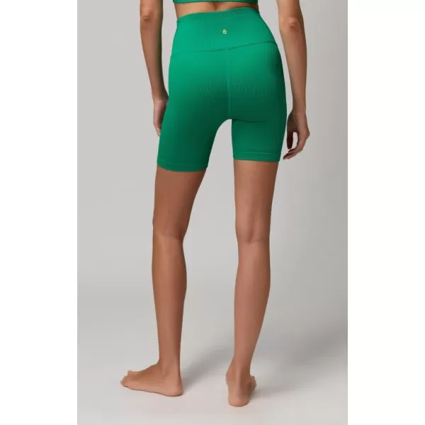 Spiritual Gangster Womens Love Sculpt 5 Biker ShortsJade