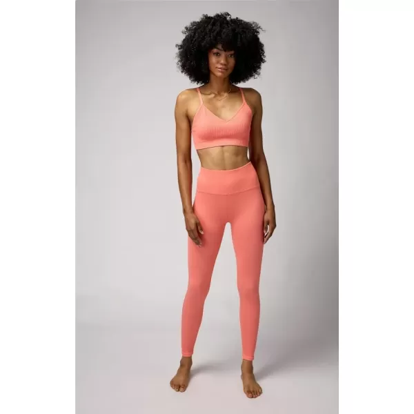 Spiritual Gangster Womens Love Sculpt Seamless LeggingsFlamingo