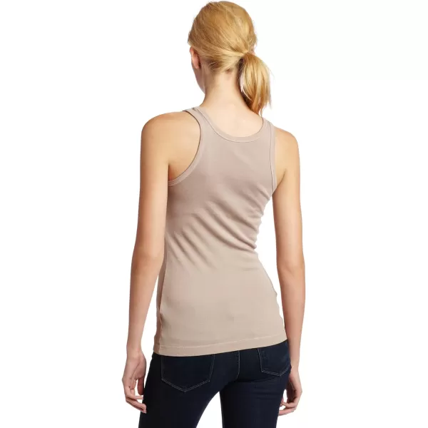 Splendid Womens 1x1 Rib Sleeveless Tank TopAlmond