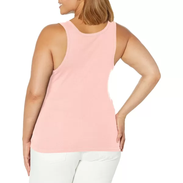 Splendid Womens 1x1 Rib Sleeveless Tank TopFresh Pink