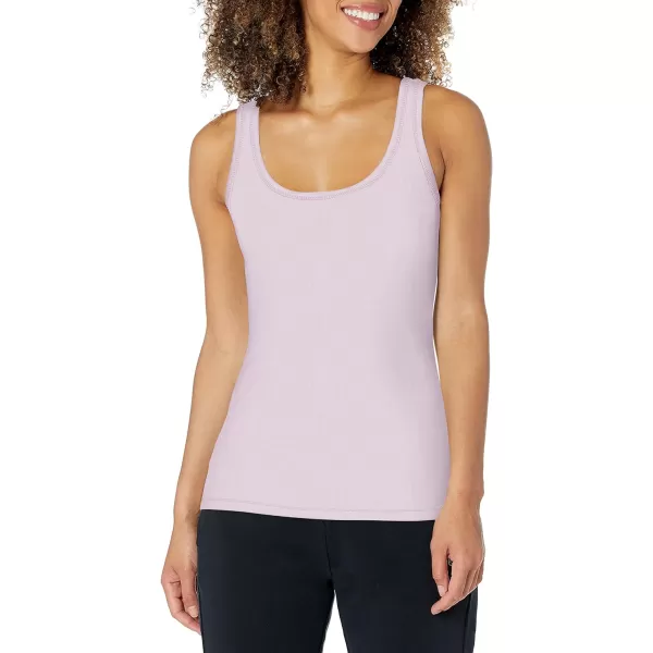 Splendid Womens 1x1 Rib Sleeveless Tank TopLilac Purple