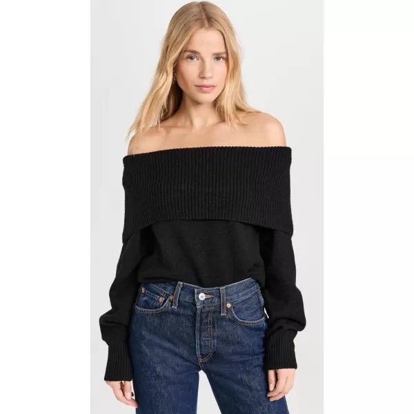 Splendid Womens Harlow SweaterBlack