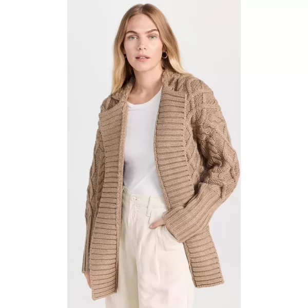 Splendid Womens Josephine CardiganHeather Camel