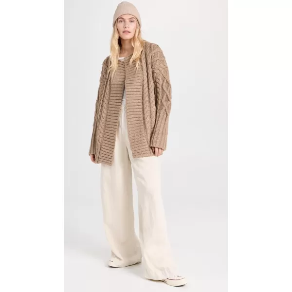 Splendid Womens Josephine CardiganHeather Camel