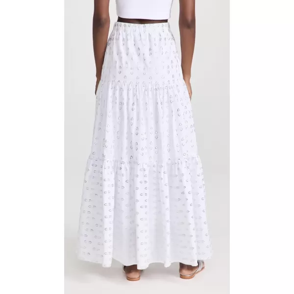 Splendid Womens Nellie Maxi SkirtWhite