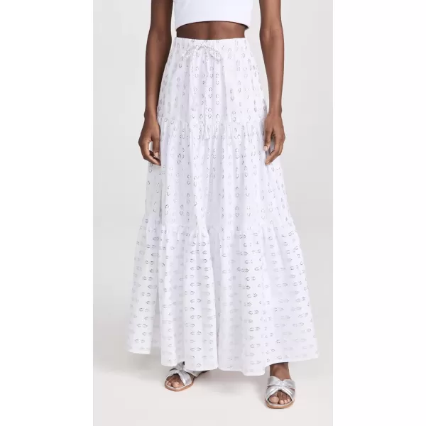 Splendid Womens Nellie Maxi SkirtWhite