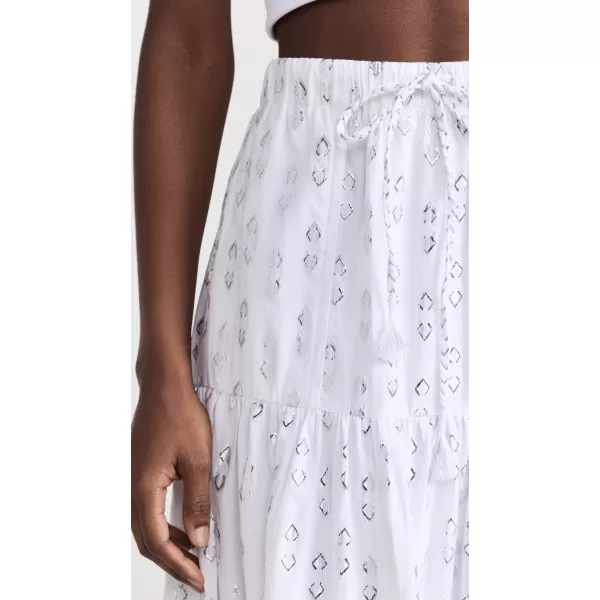 Splendid Womens Nellie Maxi SkirtWhite