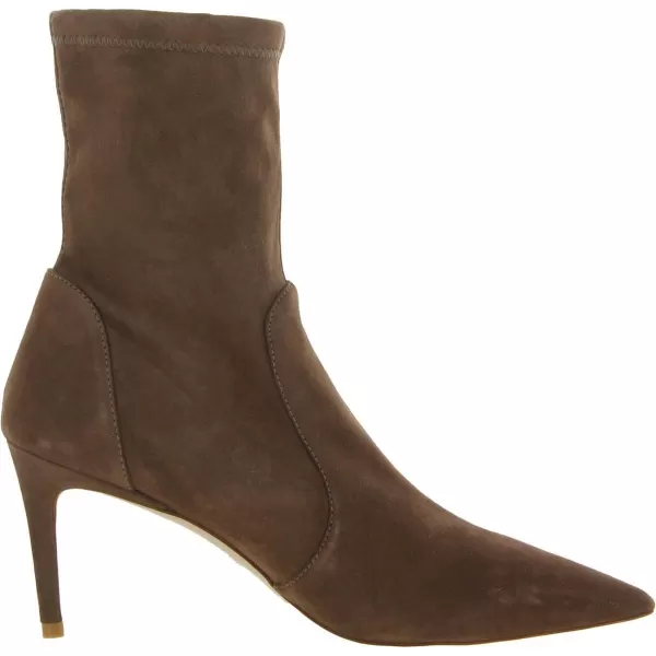 Stuart Weitzman Womens 75mm Stuart Stretch BootiesTaupe